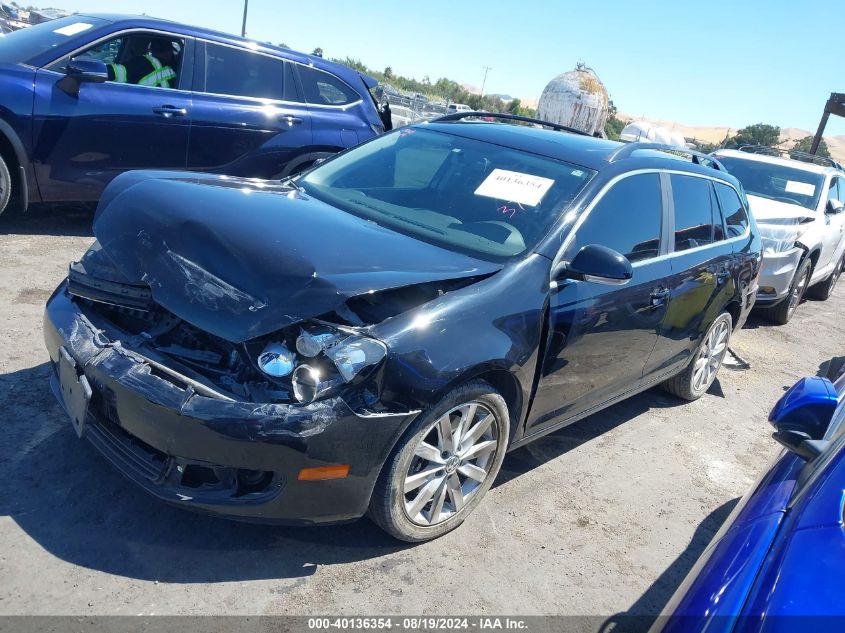 2014 Volkswagen Jetta Sportwagen 2.0L Tdi VIN: 3VWPL7AJ3EM623717 Lot: 40136354