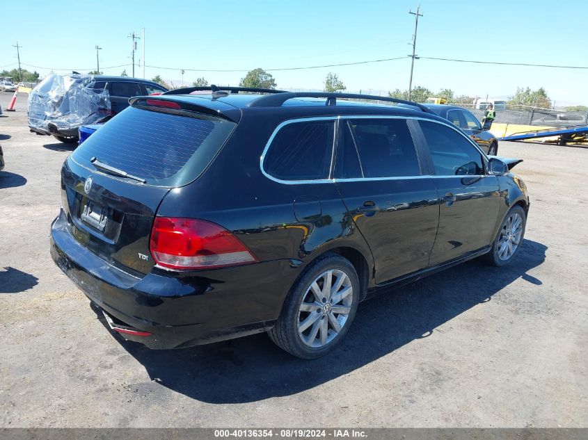 2014 Volkswagen Jetta Sportwagen 2.0L Tdi VIN: 3VWPL7AJ3EM623717 Lot: 40136354