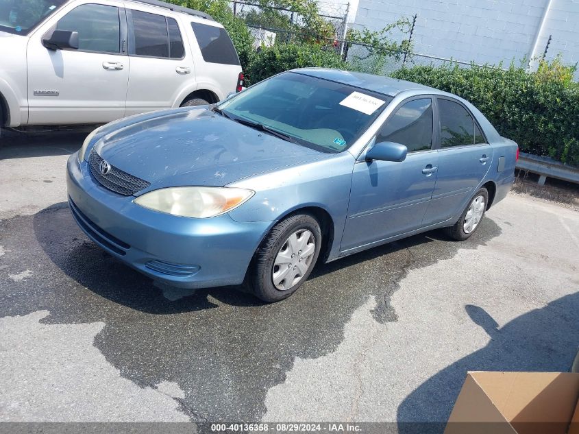 4T1BE32K32U523272 2002 Toyota Camry Le