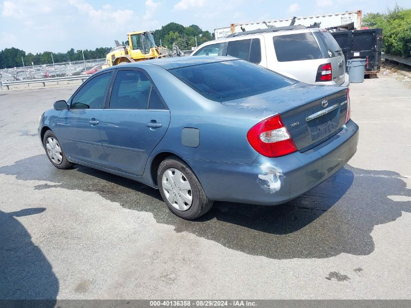 4T1BE32K32U523272 2002 Toyota Camry Le