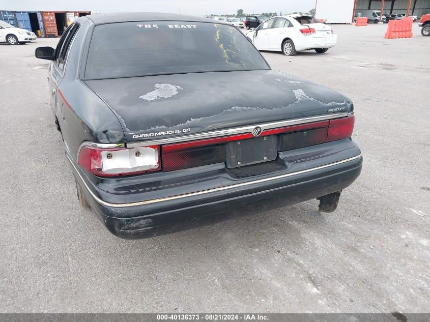 1997 Mercury Grand Marquis Gs VIN: 2MELM74W5VX657778 Lot: 40136373