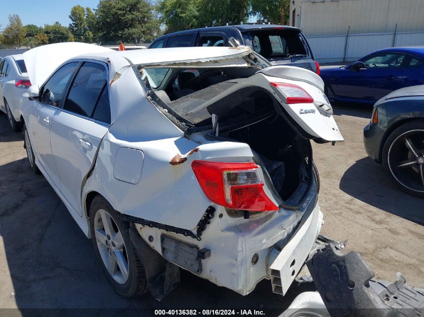 2013 Toyota Camry Se VIN: 4T1BF1FK5DU212148 Lot: 40136382