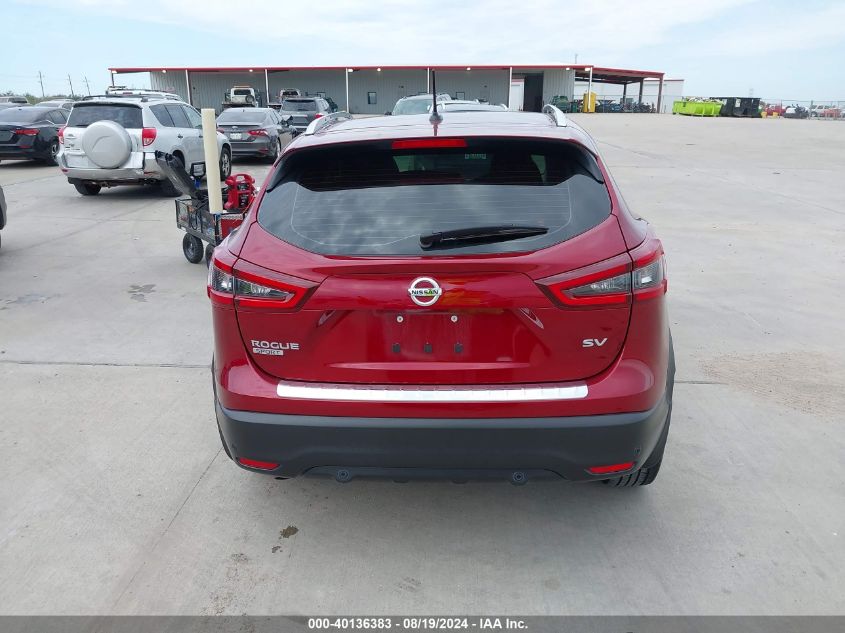 2021 Nissan Rogue Sport Sv Fwd Xtronic Cvt VIN: JN1BJ1BV0MW313513 Lot: 40136383