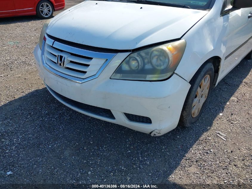 2008 Honda Odyssey Lx VIN: 5FNRL382X8B006357 Lot: 40136386