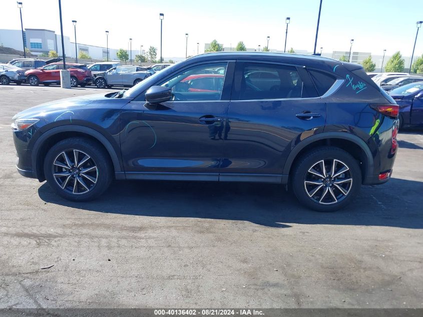 2017 Mazda Cx-5 Grand Touring VIN: JM3KFADL5H0217192 Lot: 40136402