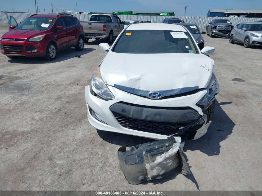 2015 Hyundai Sonata Hybrid VIN: KMHEC4A42FA137963 Lot: 40136403