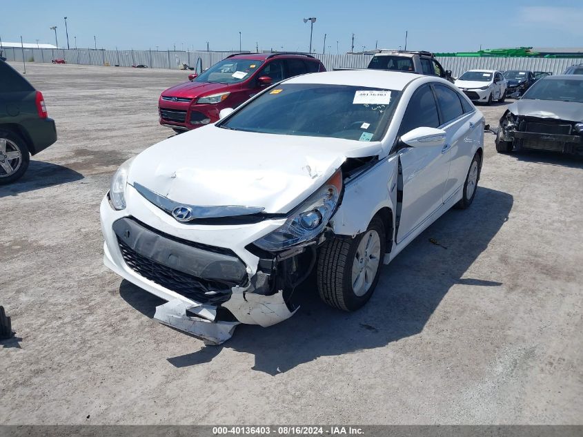 2015 Hyundai Sonata Hybrid VIN: KMHEC4A42FA137963 Lot: 40136403