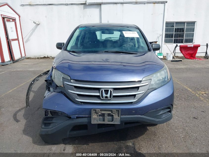 2013 Honda Cr-V Lx VIN: 2HKRM4H3XDH693864 Lot: 40136409