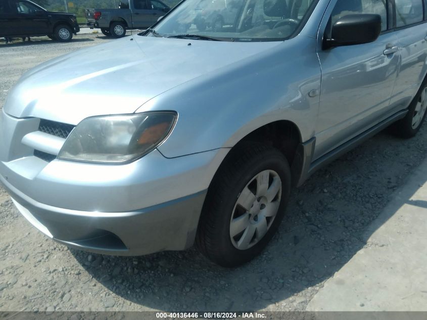 2004 Mitsubishi Outlander Ls VIN: JA4LZ31F74U045131 Lot: 40136446