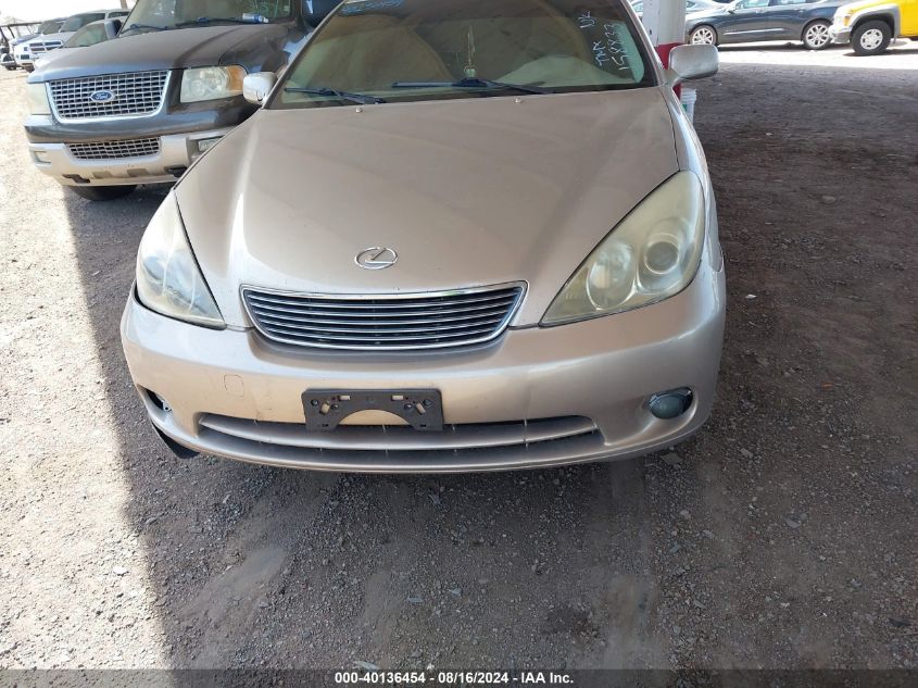 2006 Lexus Es 330 VIN: JTHBA30G365158833 Lot: 40136454