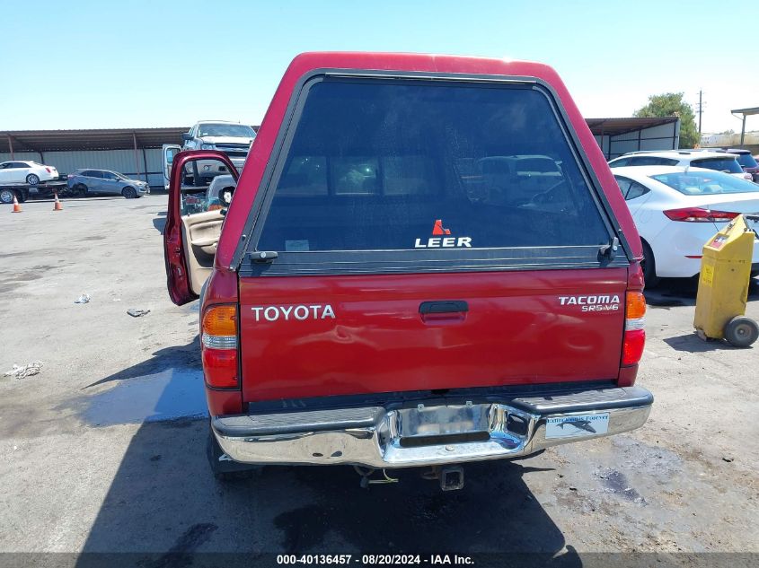 2003 Toyota Tacoma Base V6 VIN: 5TEWN72N13Z158655 Lot: 40136457