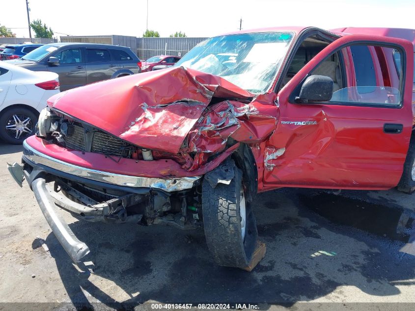 2003 Toyota Tacoma Base V6 VIN: 5TEWN72N13Z158655 Lot: 40136457