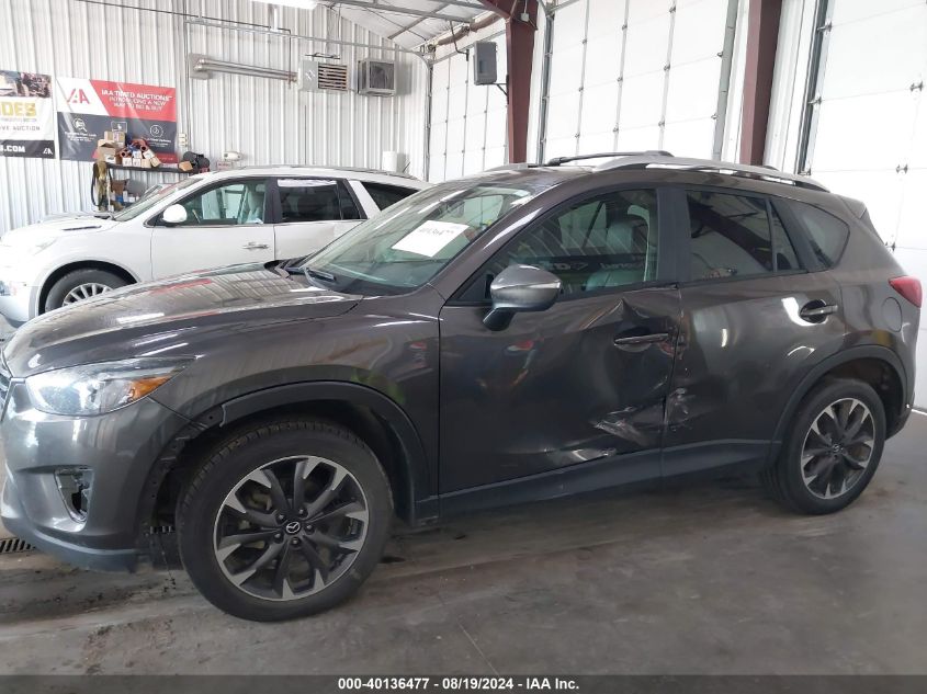 2016 Mazda Cx-5 Grand Touring VIN: JM3KE2DY4G0682839 Lot: 40136477