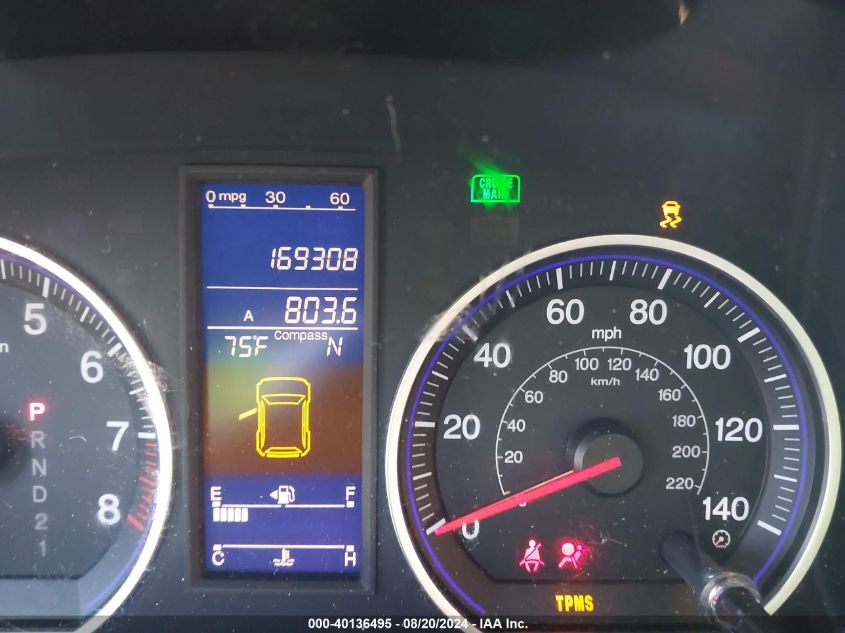 5J6RE3H59BL000312 2011 Honda Cr-V Ex