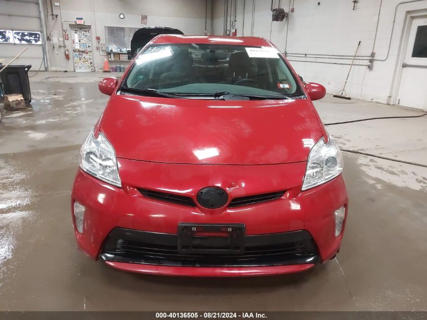 2014 Toyota Prius Two VIN: JTDKN3DU2E1747982 Lot: 40136505