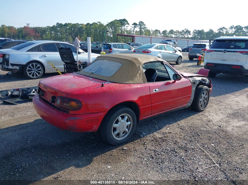 1992 Mazda Mx-5 Miata VIN: JM1NA3512N0306100 Lot: 40136510