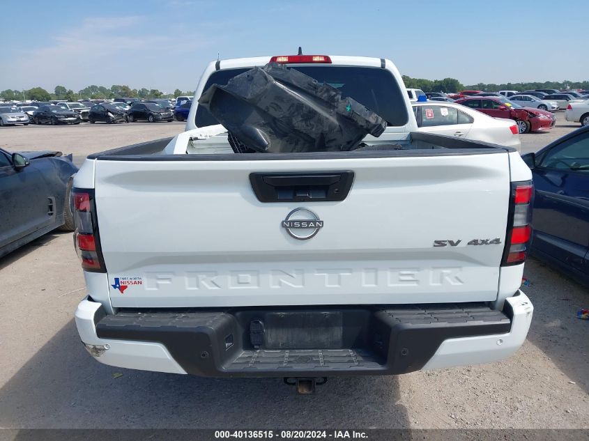 2023 Nissan Frontier S/Sv/Pro-4X VIN: 1N6ED1EK0PN610484 Lot: 40136515