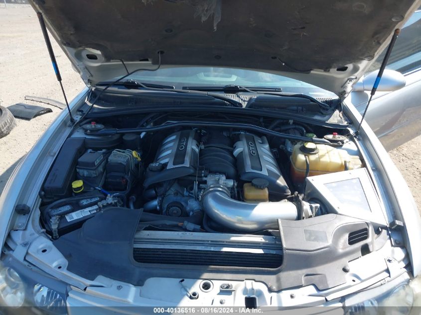 2004 Pontiac Gto VIN: 6G2VX12G54L232672 Lot: 40136516