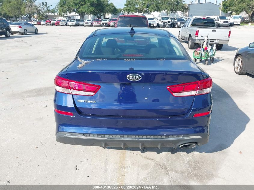 2019 Kia Optima Lx VIN: 5XXGT4L37KG358927 Lot: 40136526