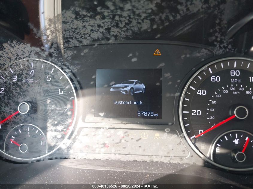 2019 Kia Optima Lx VIN: 5XXGT4L37KG358927 Lot: 40136526