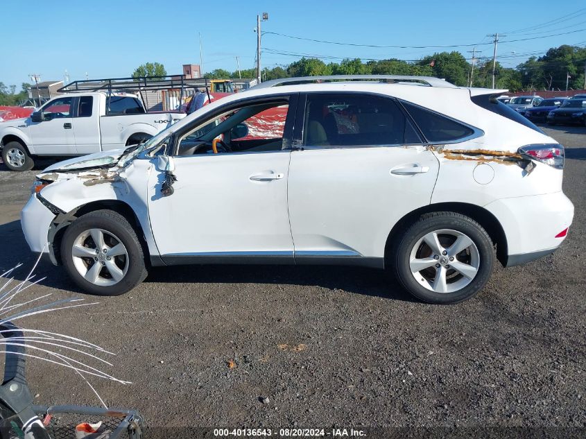 2012 Lexus Rx 350 VIN: 2T2BK1BA7CC122956 Lot: 40136543