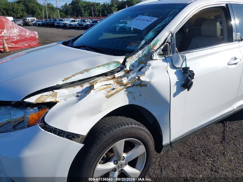 2012 Lexus Rx 350 VIN: 2T2BK1BA7CC122956 Lot: 40136543