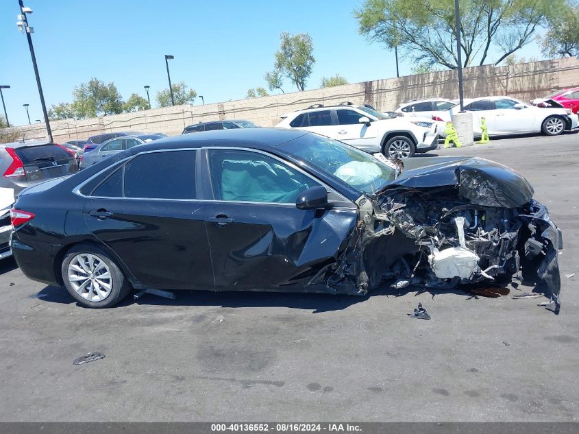 2017 Toyota Camry Le VIN: 4T1BF1FK3HU809935 Lot: 40136552