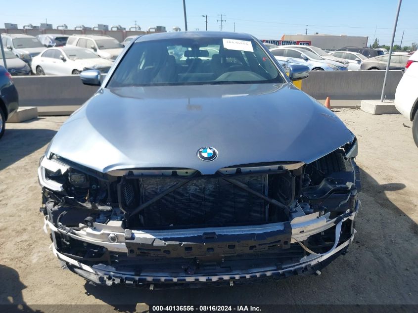 2022 BMW 530 Xi VIN: WBA13BJ09NWX5876 Lot: 40136556