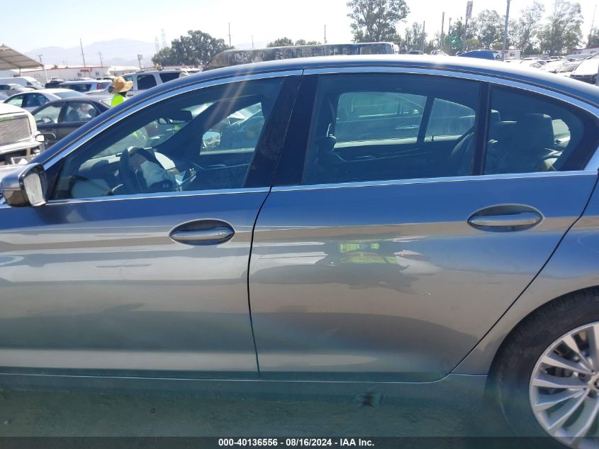 2022 BMW 530 Xi VIN: WBA13BJ09NWX5876 Lot: 40136556