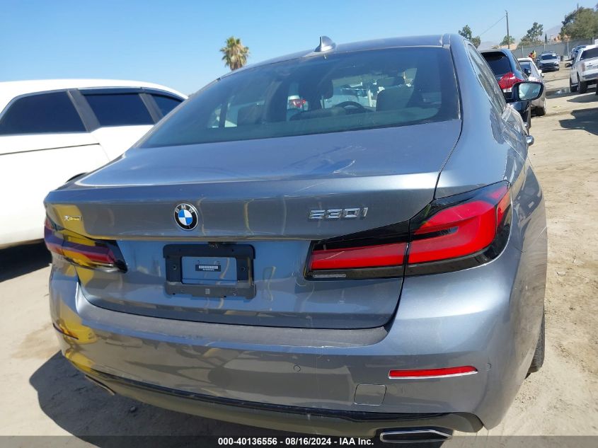 2022 BMW 530 Xi VIN: WBA13BJ09NWX5876 Lot: 40136556