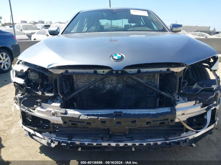 2022 BMW 530 Xi VIN: WBA13BJ09NWX5876 Lot: 40136556