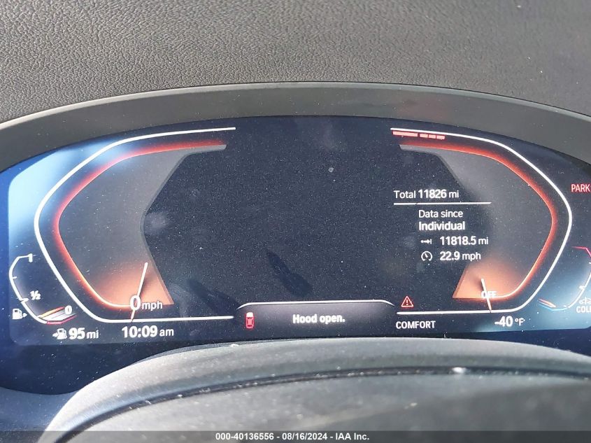 2022 BMW 530 Xi VIN: WBA13BJ09NWX5876 Lot: 40136556