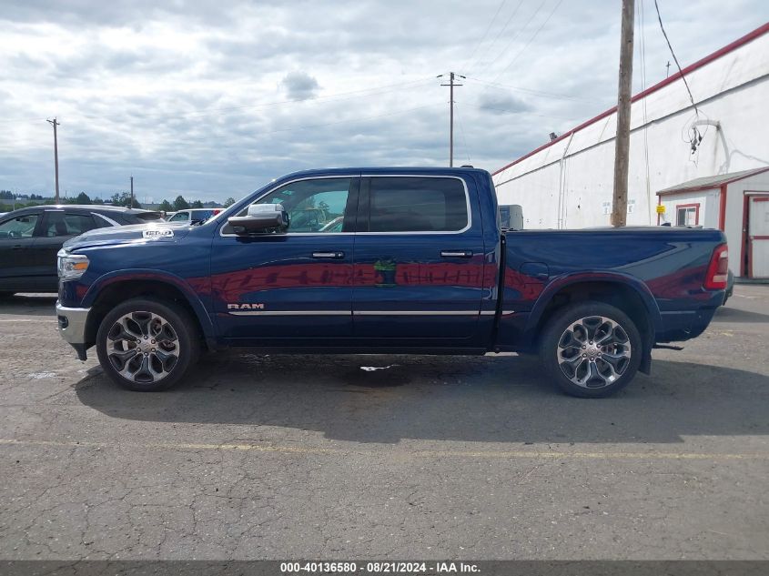 2019 Ram 1500 Limited 4X4 5'7 Box VIN: 1C6SRFHT5KN782468 Lot: 40136580