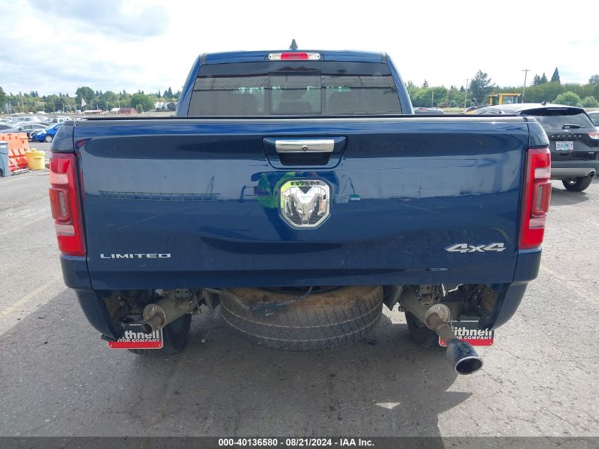 2019 Ram 1500 Limited 4X4 5'7 Box VIN: 1C6SRFHT5KN782468 Lot: 40136580