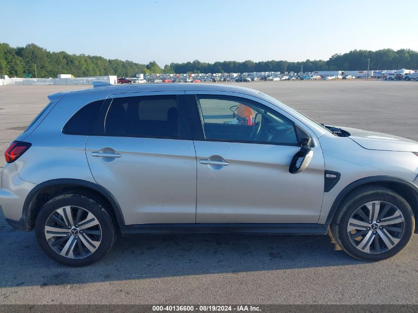 2020 Mitsubishi Outlander Sport 2.0 Es VIN: JA4AP3AUXLU020959 Lot: 40136600