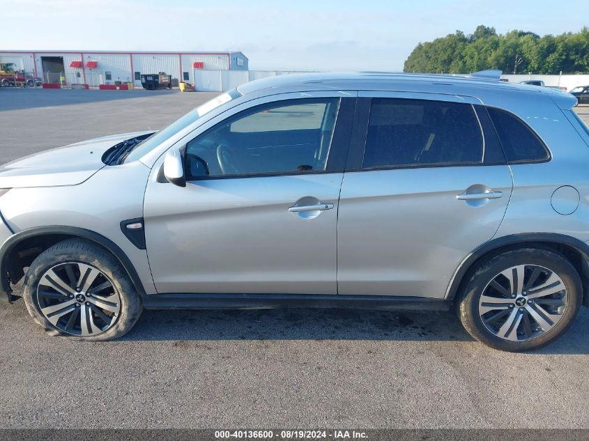 2020 Mitsubishi Outlander Sport 2.0 Es VIN: JA4AP3AUXLU020959 Lot: 40136600