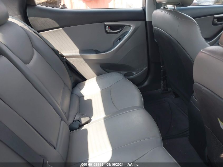 5NPDH4AE8DH185306 2013 Hyundai Elantra Limited