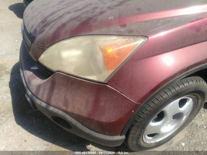 2008 Honda Cr-V Lx VIN: 5J6RE38388L009669 Lot: 40136698