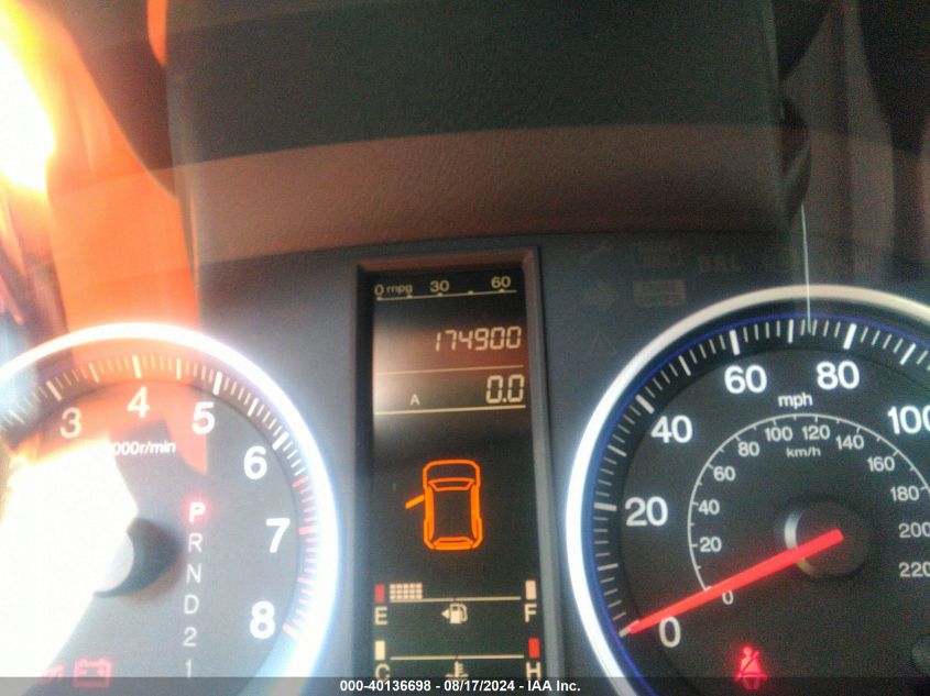 2008 Honda Cr-V Lx VIN: 5J6RE38388L009669 Lot: 40136698