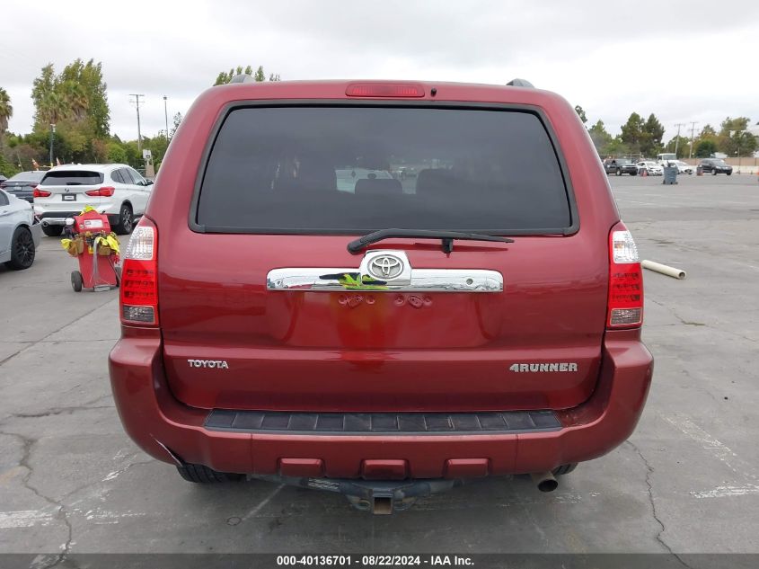 2007 Toyota 4Runner Sr5 V6 VIN: JTEZU14R678086223 Lot: 40136701