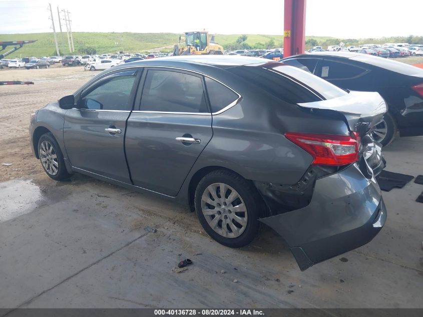 2018 Nissan Sentra S/Sv/Sr/Sl VIN: 3N1AB7AP6JY217842 Lot: 40136728