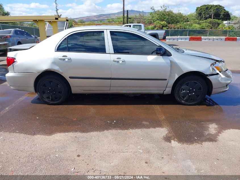 2003 Toyota Corolla Ce VIN: 1NXBR32E83Z136040 Lot: 40136733