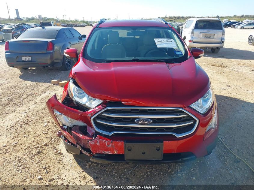 2021 Ford Ecosport Se VIN: MAJ3S2GE9MC452298 Lot: 40136764