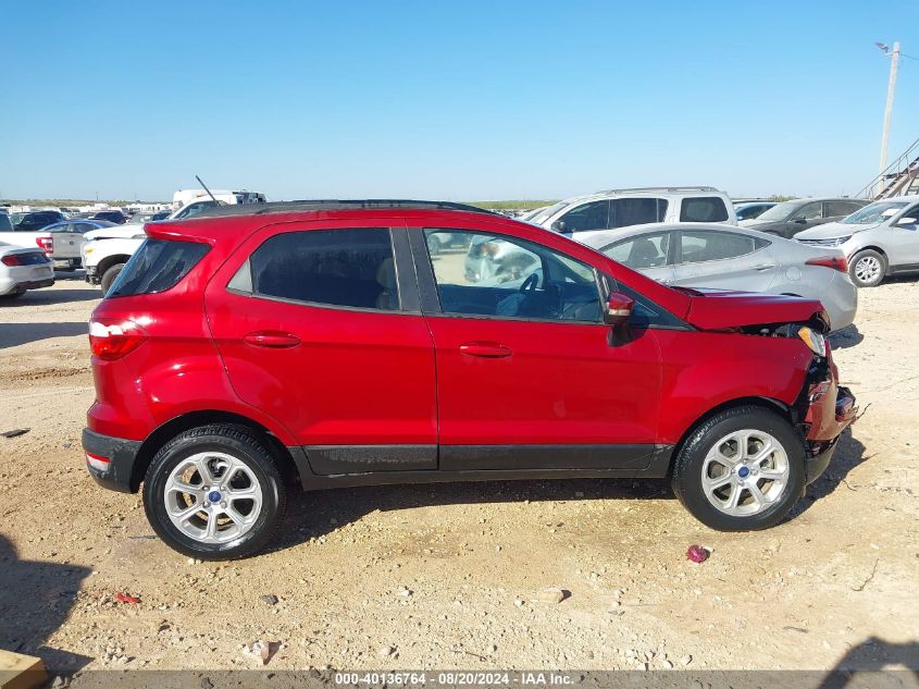 2021 Ford Ecosport Se VIN: MAJ3S2GE9MC452298 Lot: 40136764