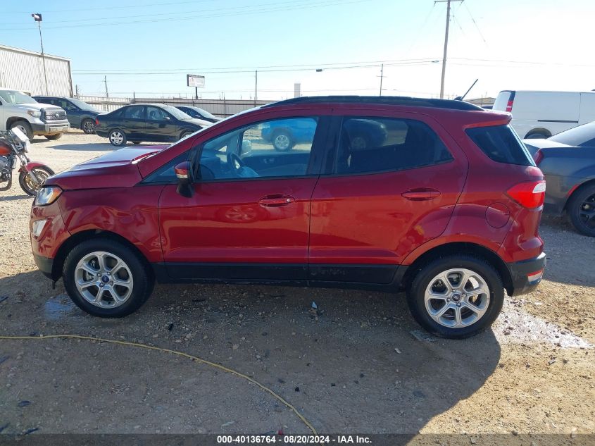 2021 Ford Ecosport Se VIN: MAJ3S2GE9MC452298 Lot: 40136764