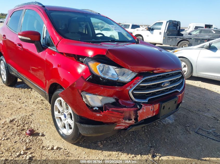 2021 Ford Ecosport Se VIN: MAJ3S2GE9MC452298 Lot: 40136764