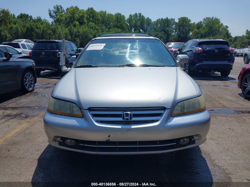 2002 Honda Accord 3.0 Ex VIN: 1HGCG16582A062407 Lot: 40136856