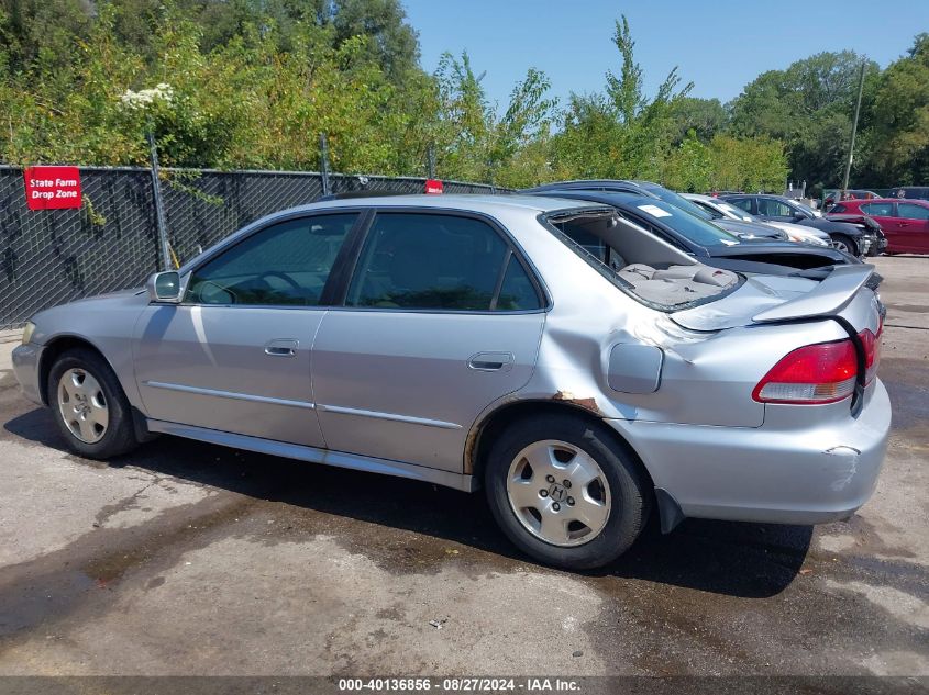 2002 Honda Accord 3.0 Ex VIN: 1HGCG16582A062407 Lot: 40136856