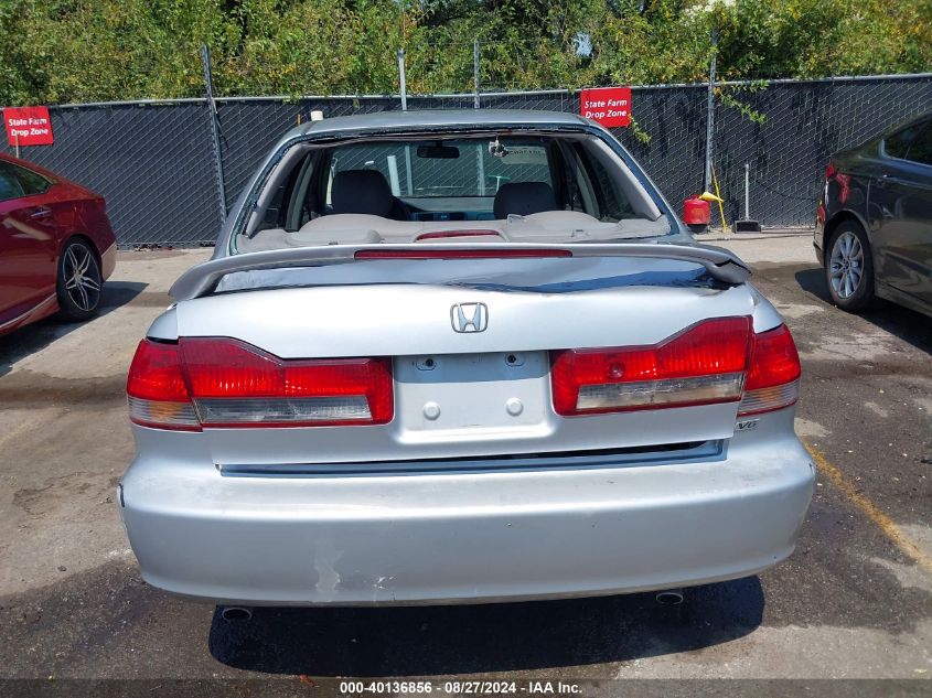 2002 Honda Accord 3.0 Ex VIN: 1HGCG16582A062407 Lot: 40136856