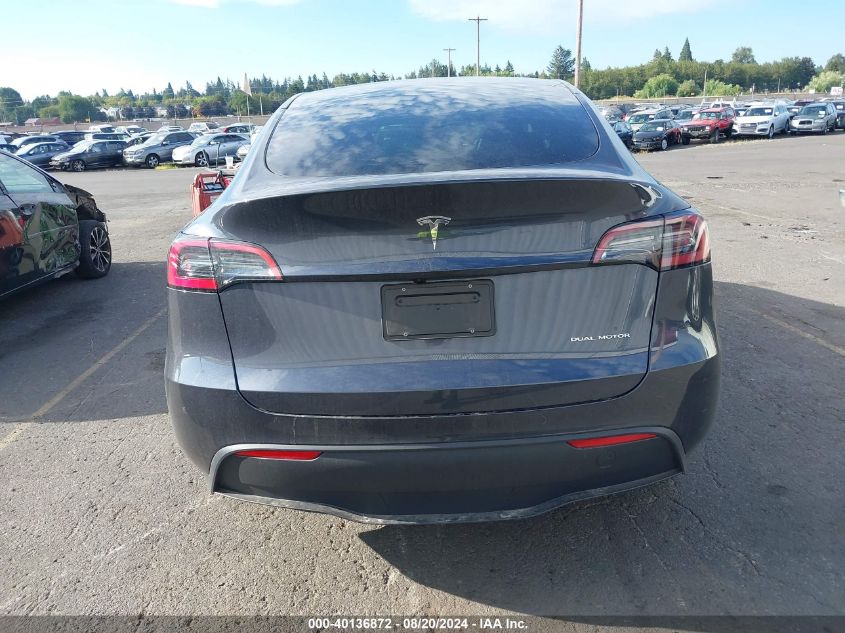 2024 Tesla Model Y VIN: 7SAYGDEE6RA253767 Lot: 40136872